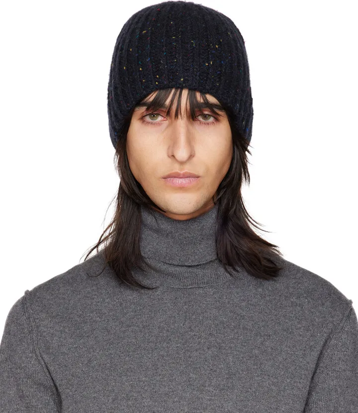 Gabriela Hearst Navy Lutz Beanie