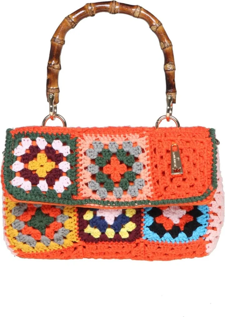 The Milanesa Baghette Noto In Multicolor Crochet
