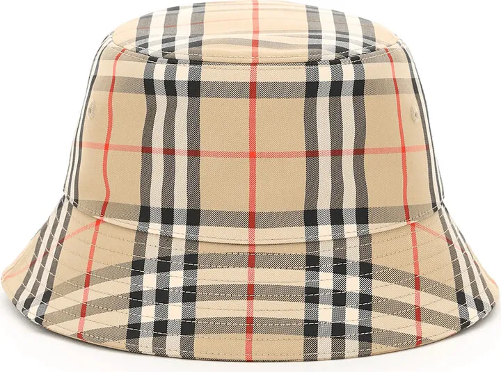 Burberry Tartan Bucket Hat