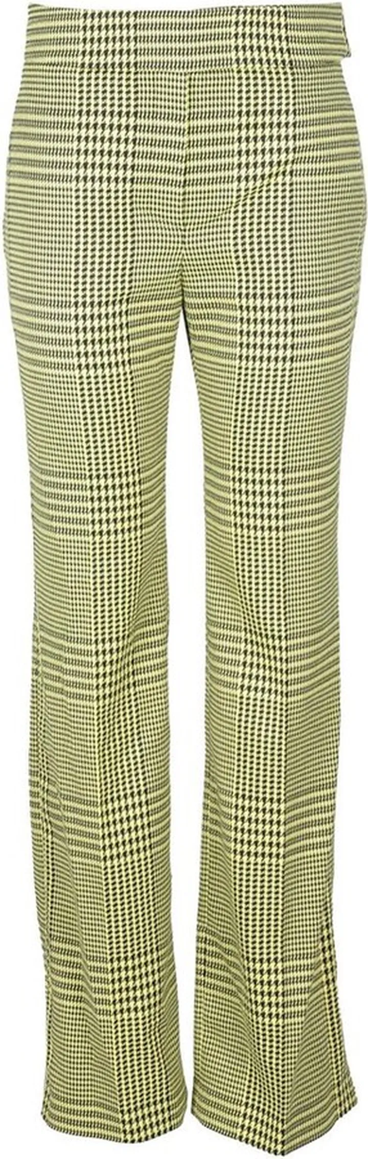 Alexandre Vauthier Checkered Straight-Leg Tailored Pants