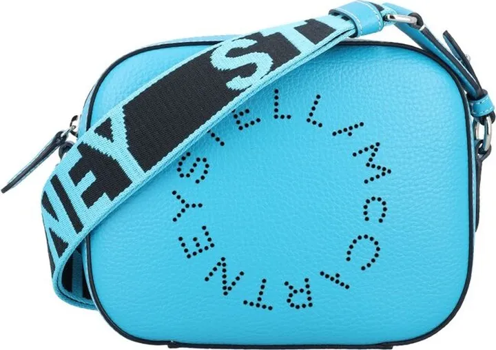 Stella McCartney Logo Perforated Strapped Crossbody Bag