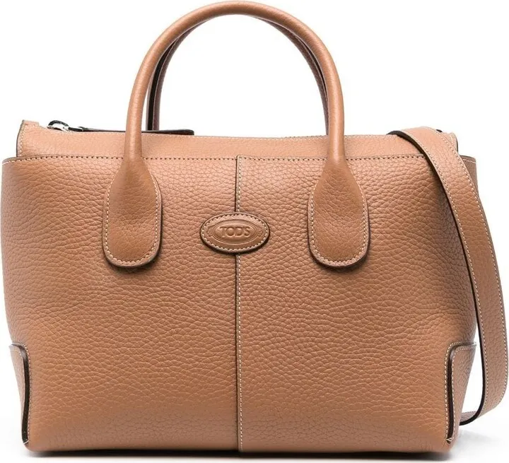 Di calf leather bag