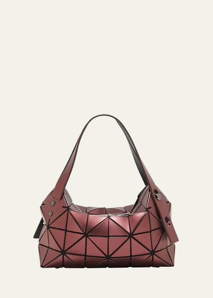 Boston Small Geometric Zip Shoulder Bag