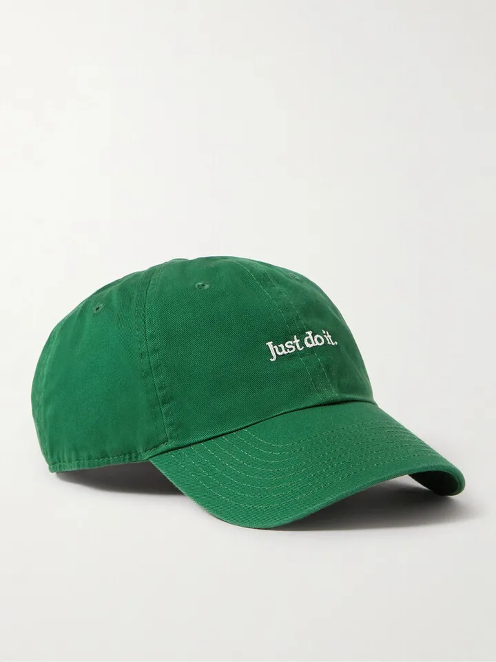 NSW Embroidered Cotton-Twill Baseball Cap