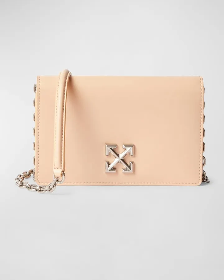 Jitney 0.5 Arrow Leather Chain Shoulder Bag