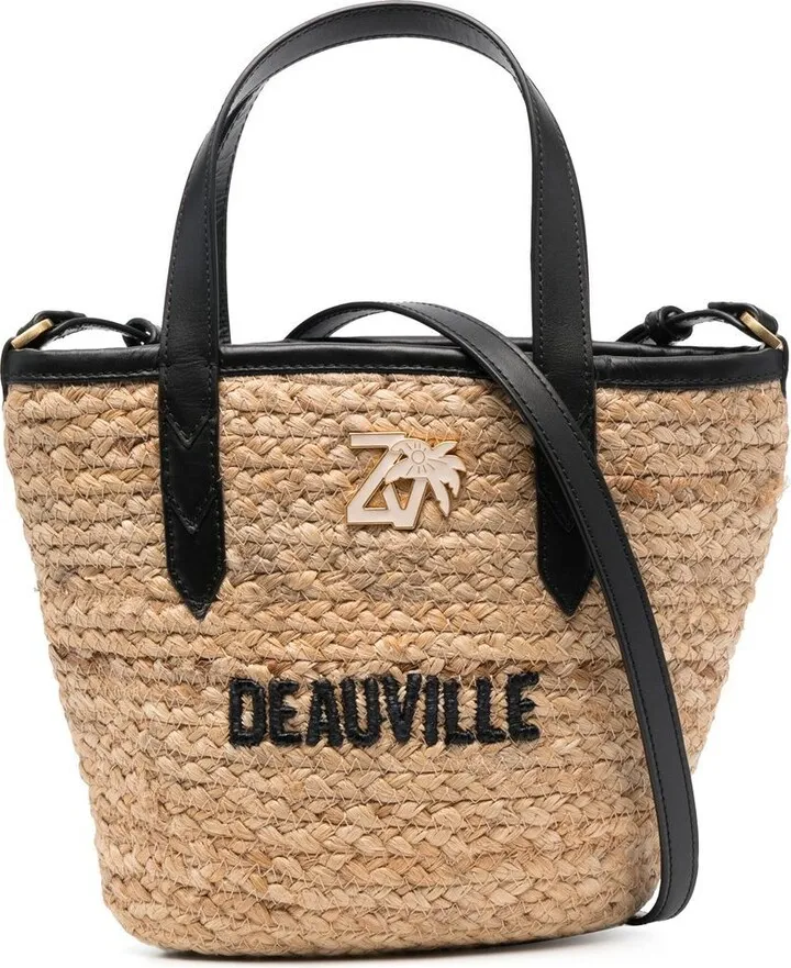 ZV Initiale woven tote bag