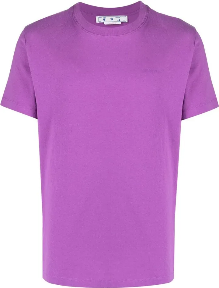 logo-print detail T-shirt
