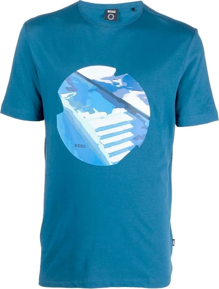 graphic-print cotton T-shirt