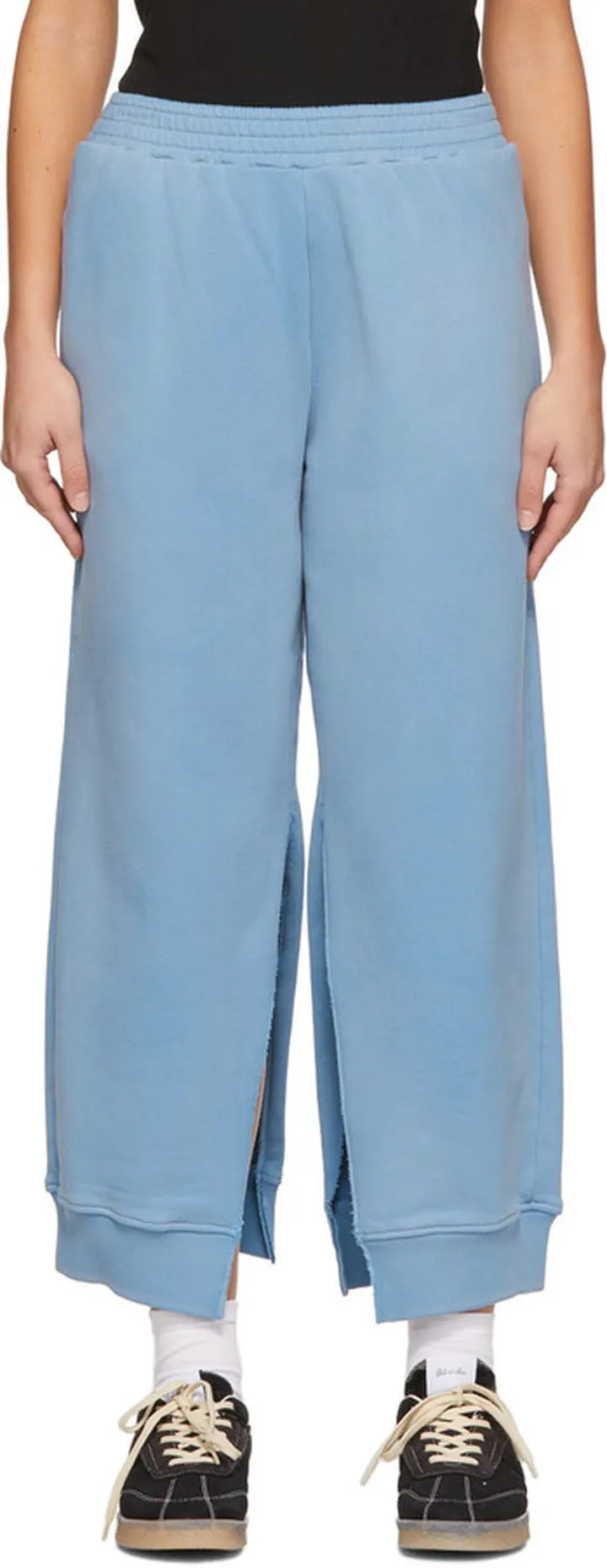 MM6 Maison Margiela Blue Cotton Lounge Pants