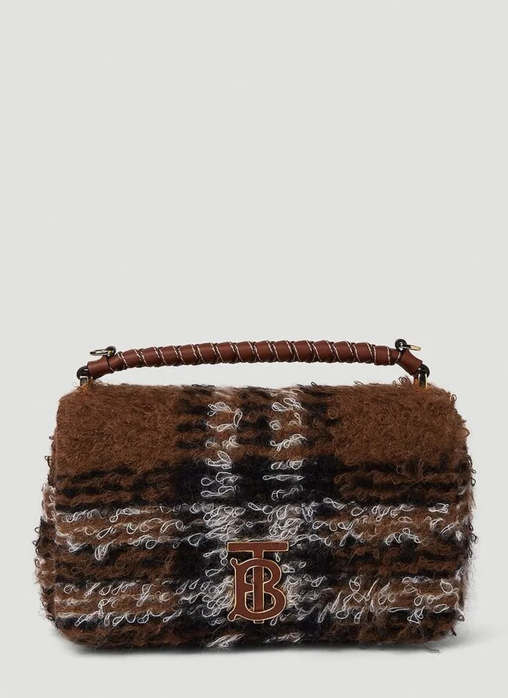 Burberry Lola Check Small Shoulder Bag
