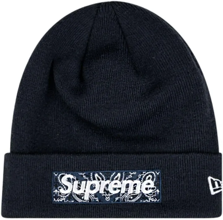 x New Era logo beanie