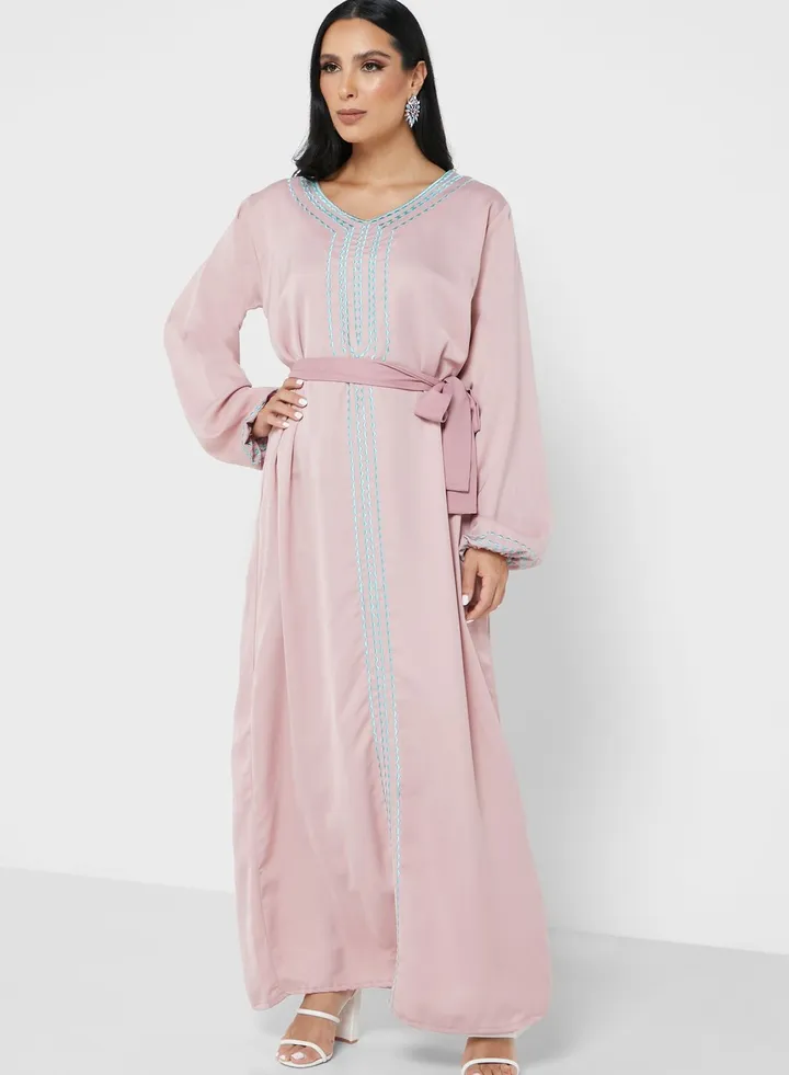 Embroidered Jalabiya