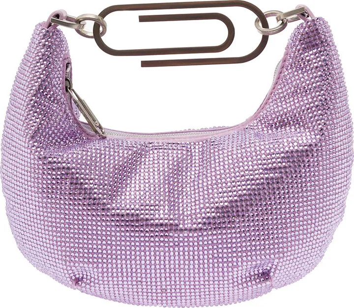 Paperclip Hobe Strass Bag
