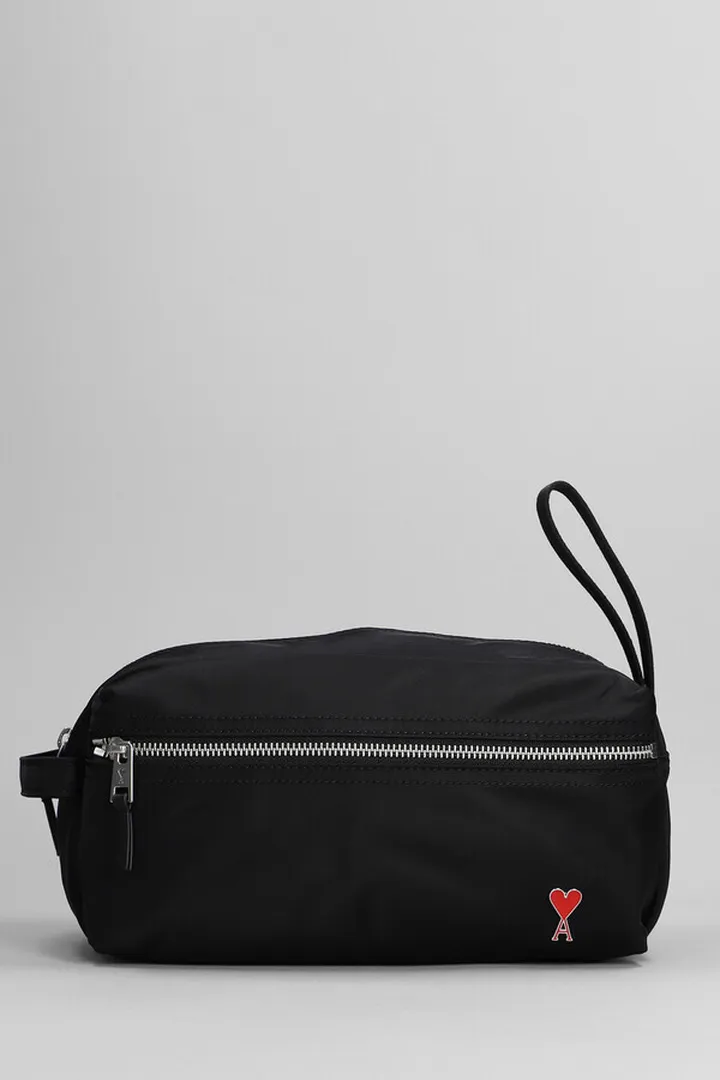 Clutch In Black Polyester