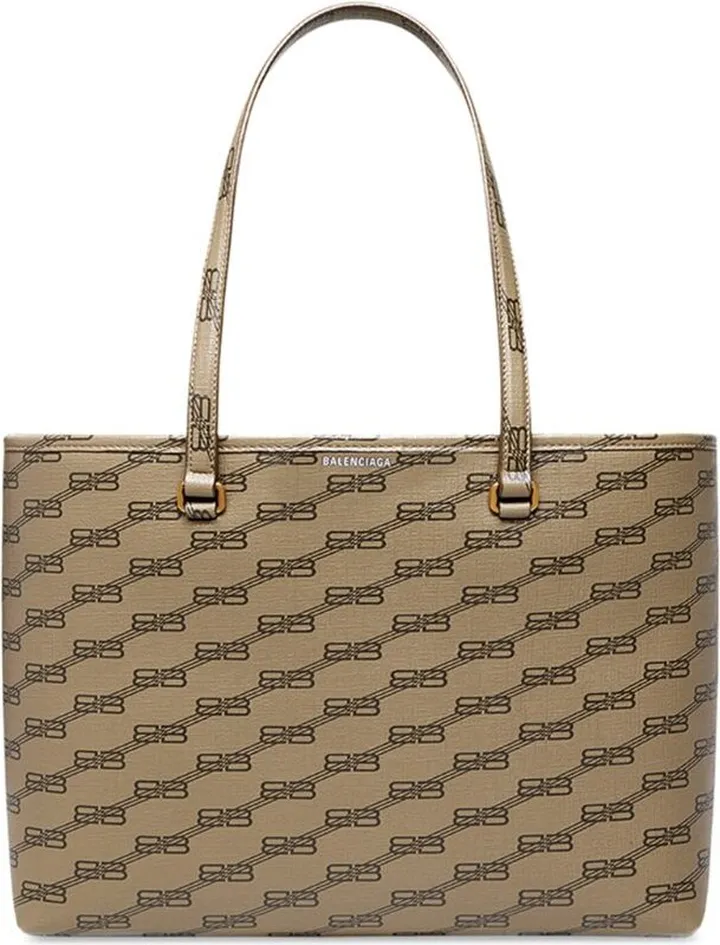Balenciaga Medium Signature East-West Shopper Bag