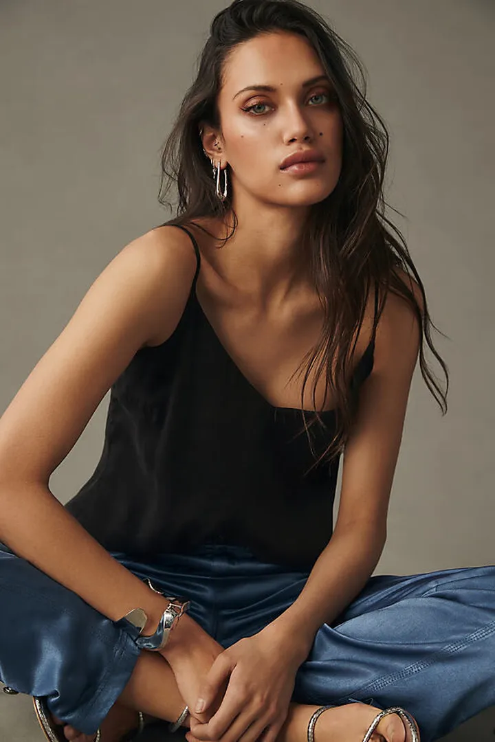 Bella Dahl V-Neck Cami Black