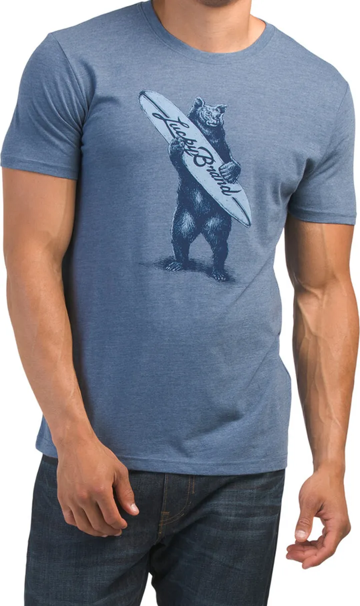 Surfer Bear Graphic Tee