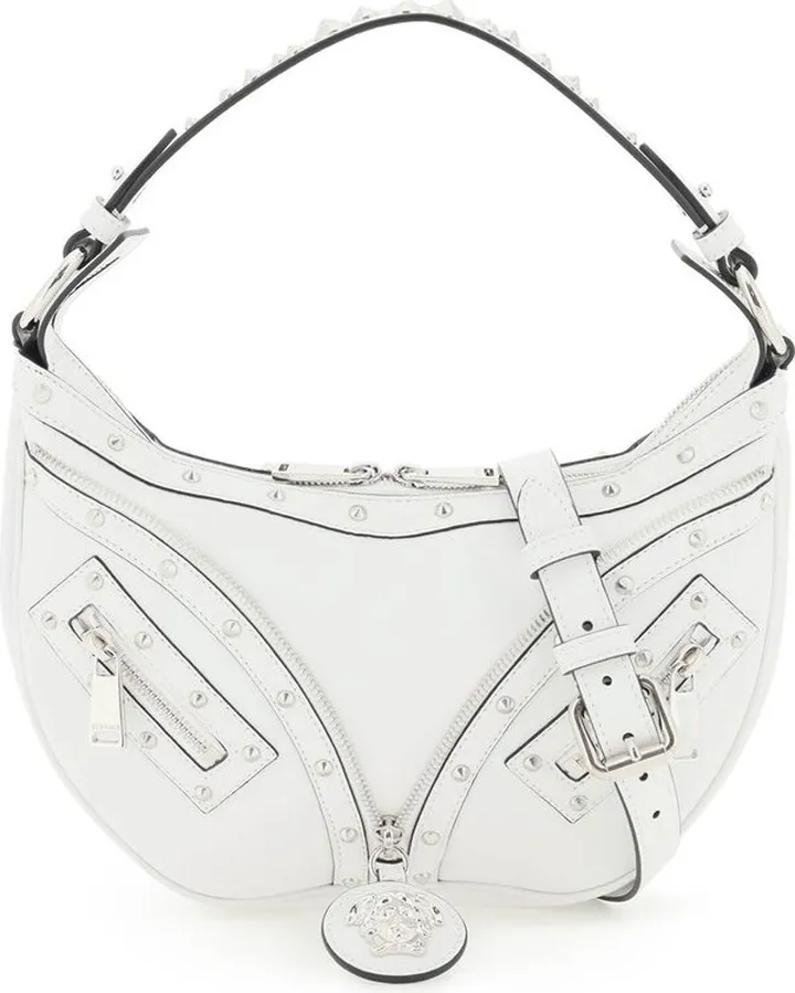 Versace Repeat Zipped Small Shoulder Bag