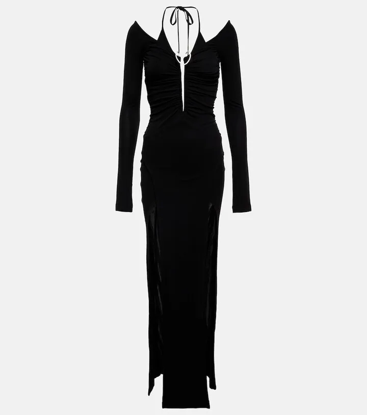 Mobius halterneck gown