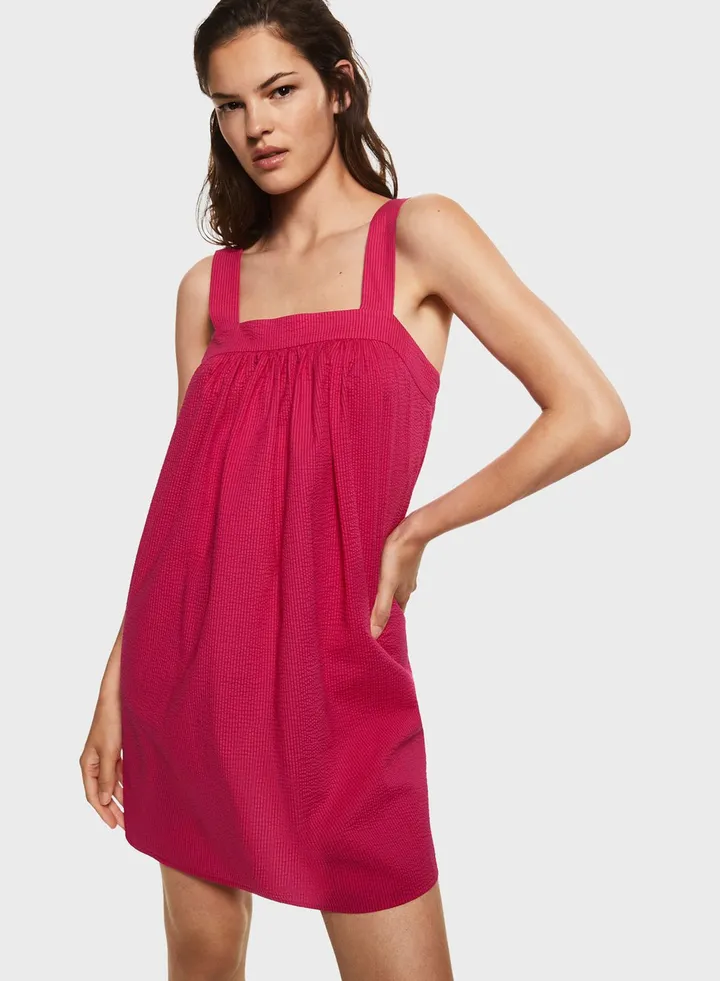 Printed Strappy Dress
