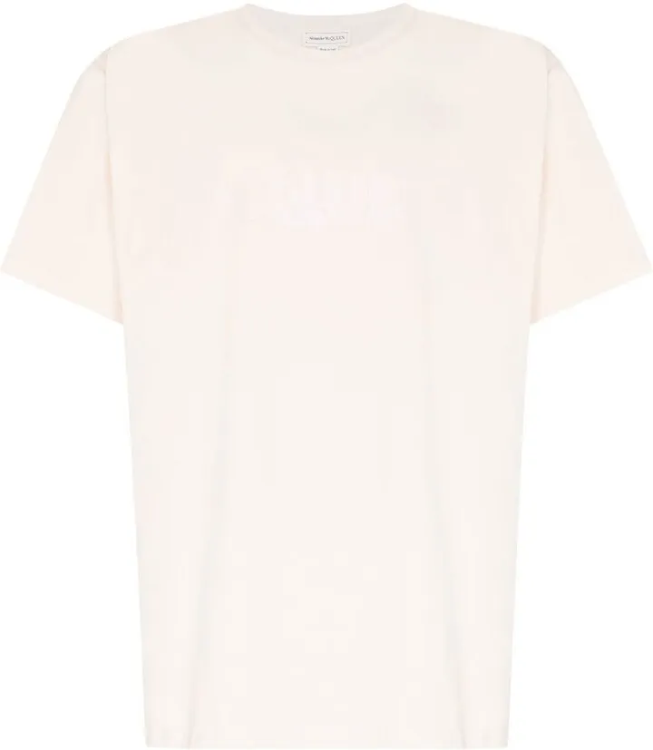 logo-print cotton T-shirt