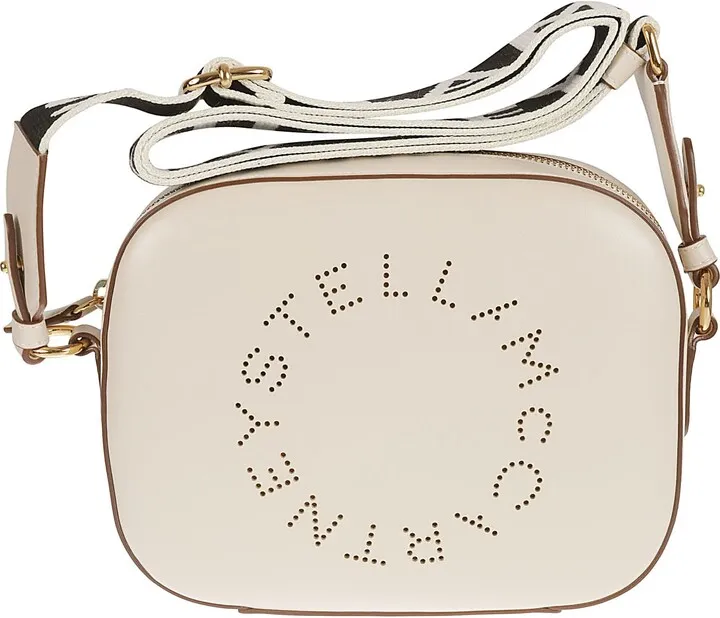 Logo Perforated Camera Bag