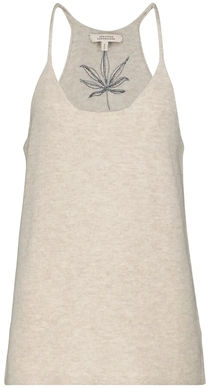 Cozy Comfort wool and cashmere tank top