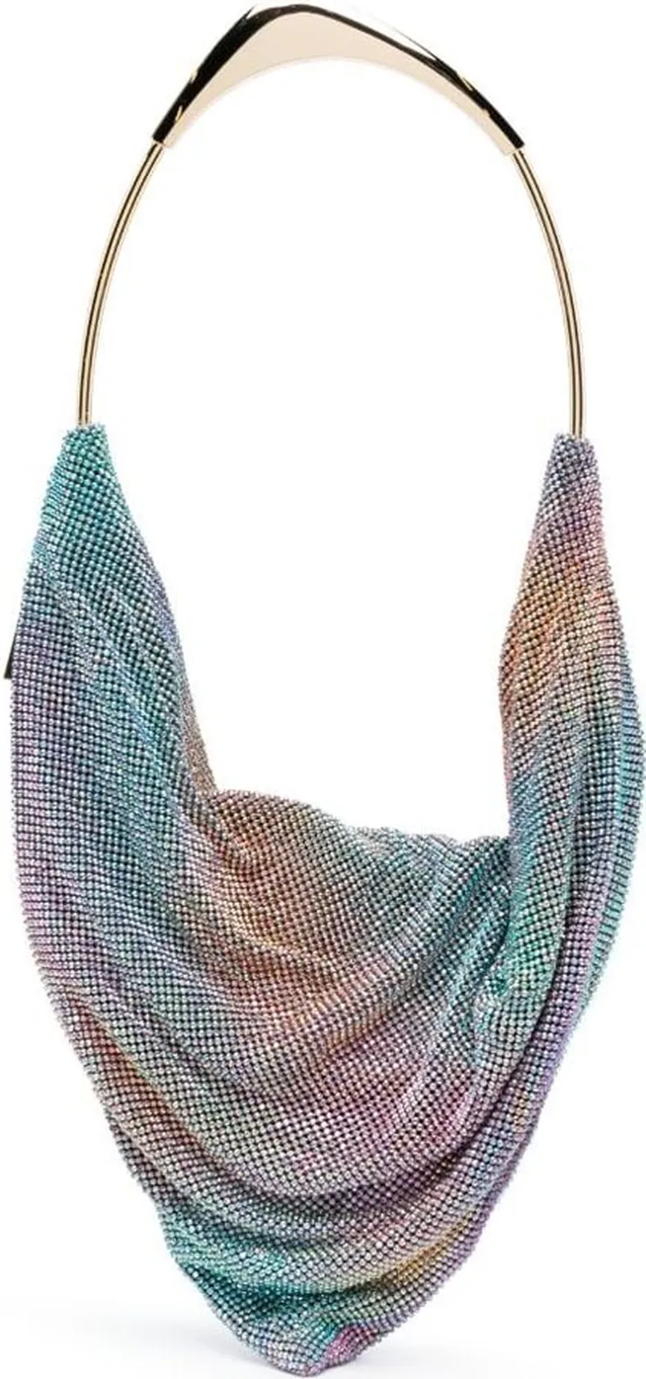 Crystal-Embellished Tote Bag