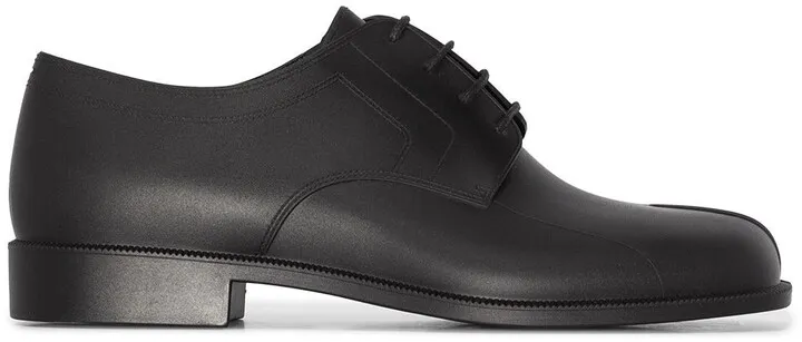 Tabi leather Oxford shoes