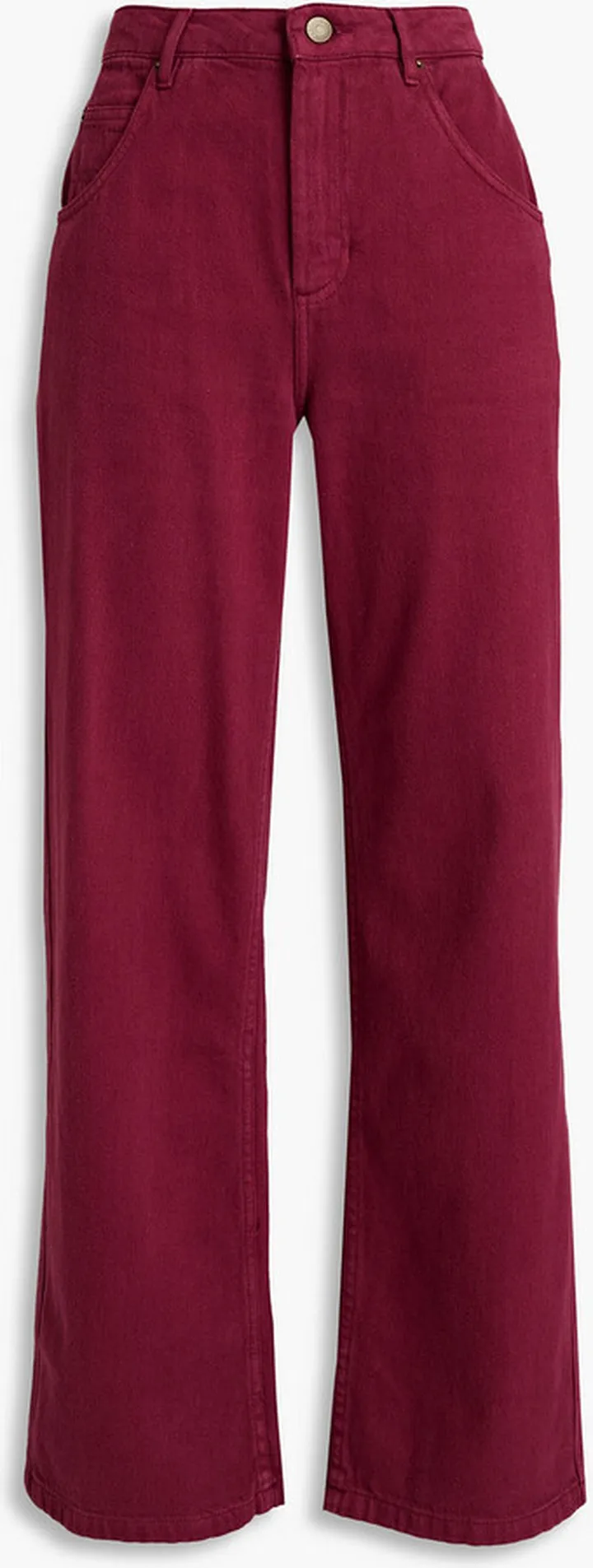 Tineborow high-rise wide-leg jeans