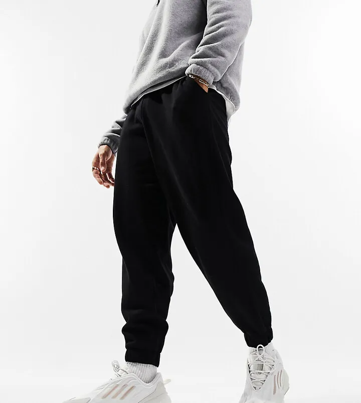 ASOS DESIGN oversized sweatpants in black