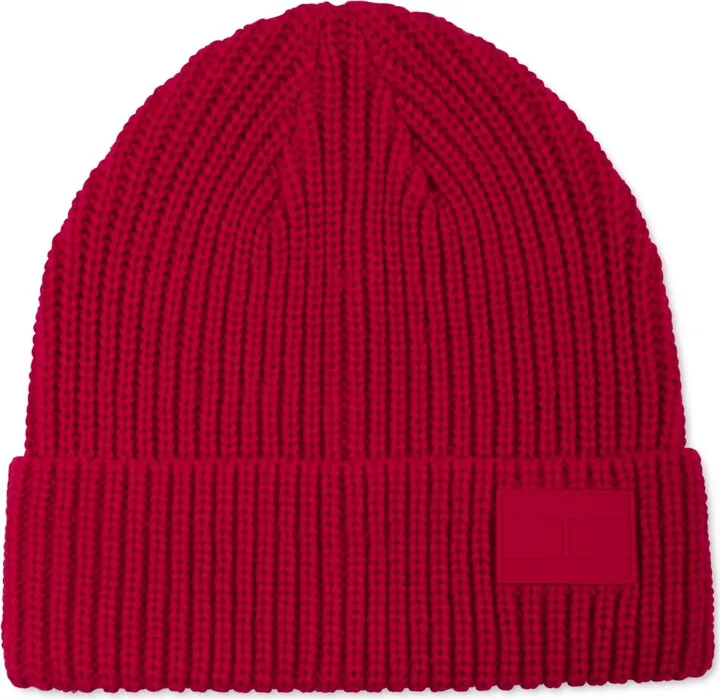 Tommy Hilfiger Men's Shaker Cuff Hat Beanie with Ghost Patch