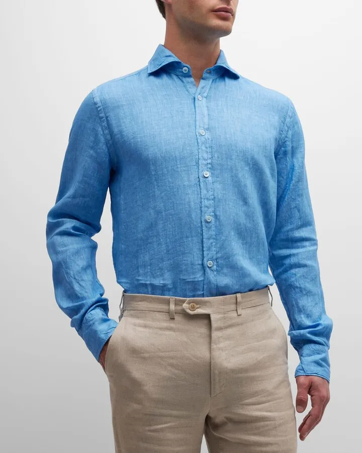 Men's Linen Sport Shirt