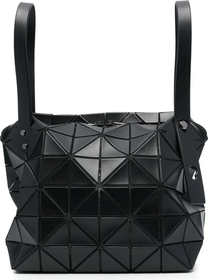 Geometric Panelled Shoulder Bag