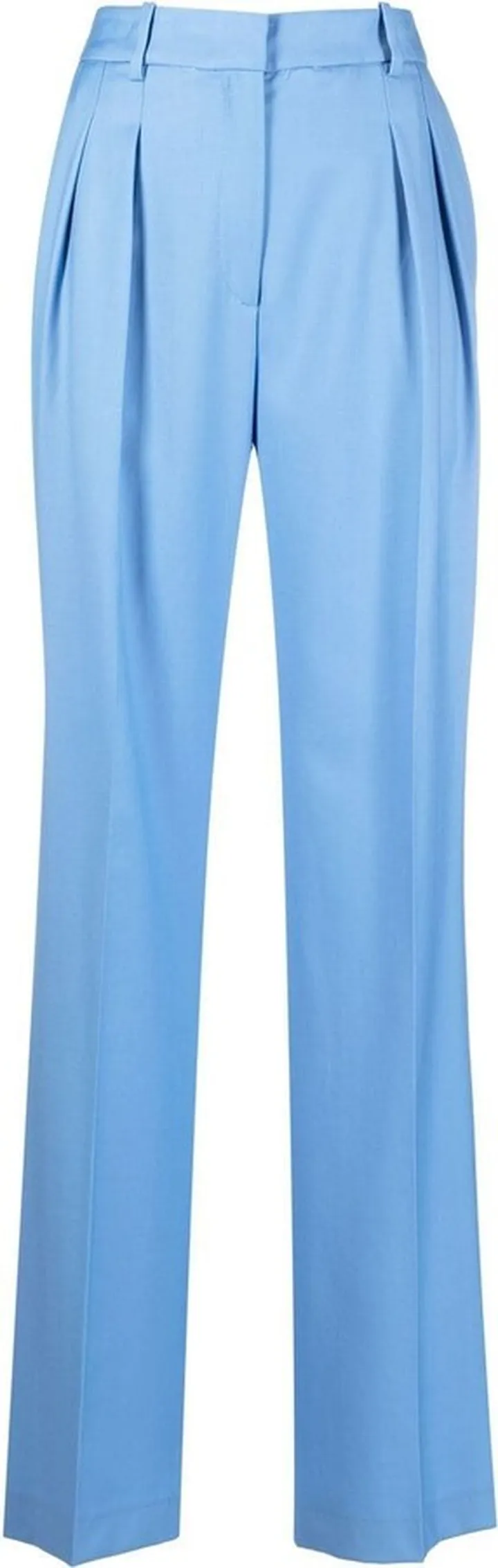 Straight-Leg Tailored Trousers