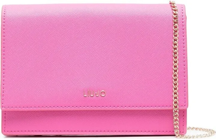 Logo-Lettering Shoulder Bag