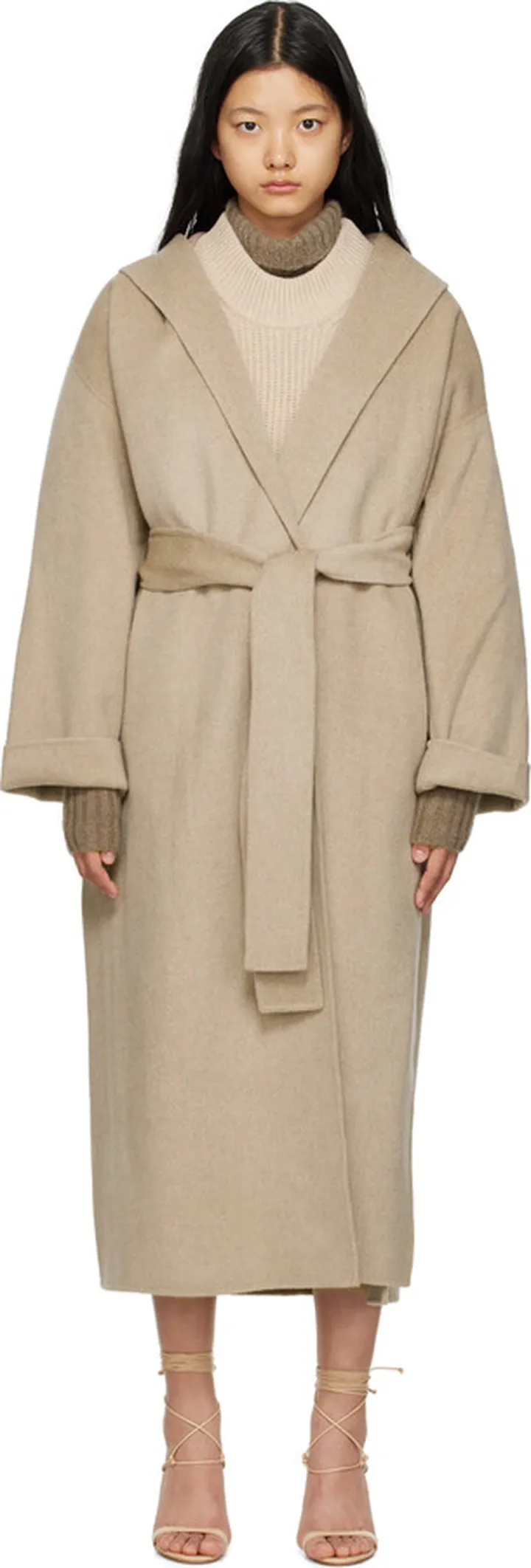 by Malene Birger Beige Trullem Coat