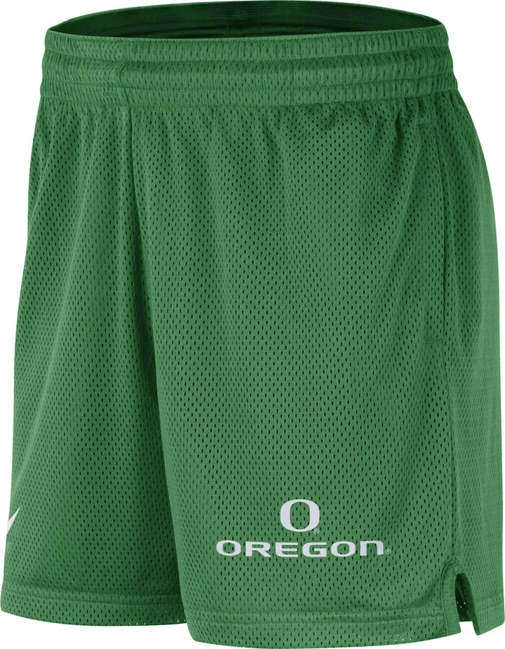 Oregon Nike Men's Dri-FIT College Knit Shorts in Green