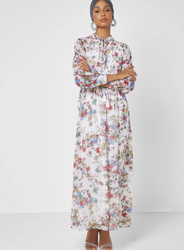 Floral Printed Dress