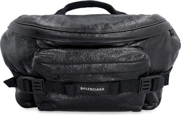 Balenciaga Army Logo Patch Large Belt Bag