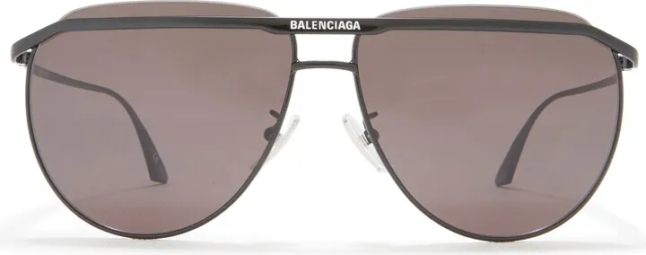 62mm Aviator Sunglasses
