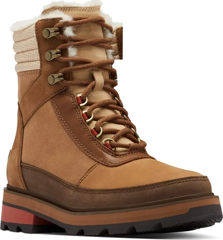 Sorel Women's Lennox Lace-Up Cozy Waterproof Booties Women's Shoes