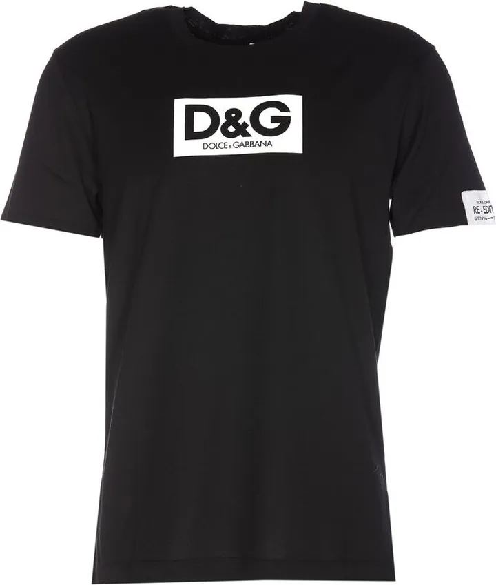 Dolce & Gabbana Logo Printed Crewneck T-Shirt