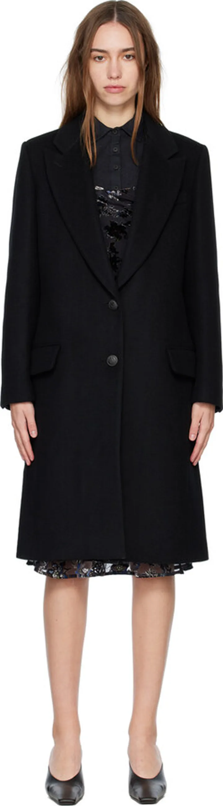 rag & bone Black Wooster Coat