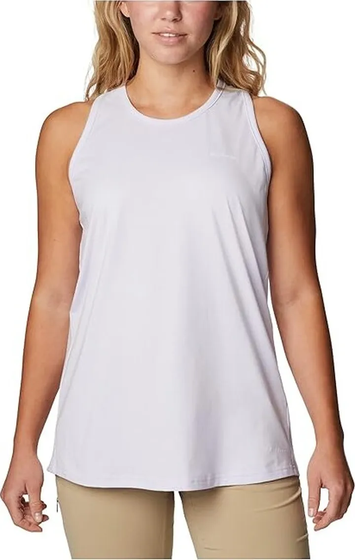 Columbia Sun Trek Racerback Tank (Purple Tint) Women's Clothing