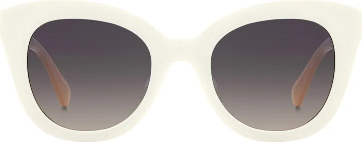 Belah 50mm Gradient Round Sunglasses