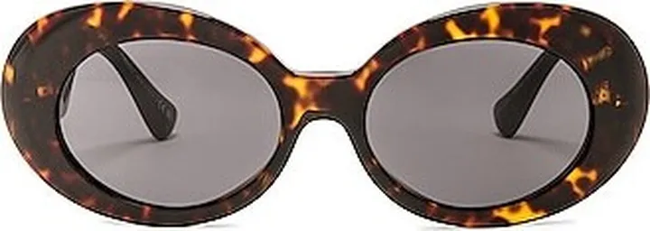 VERSACE Oval Sunglasses in Cognac