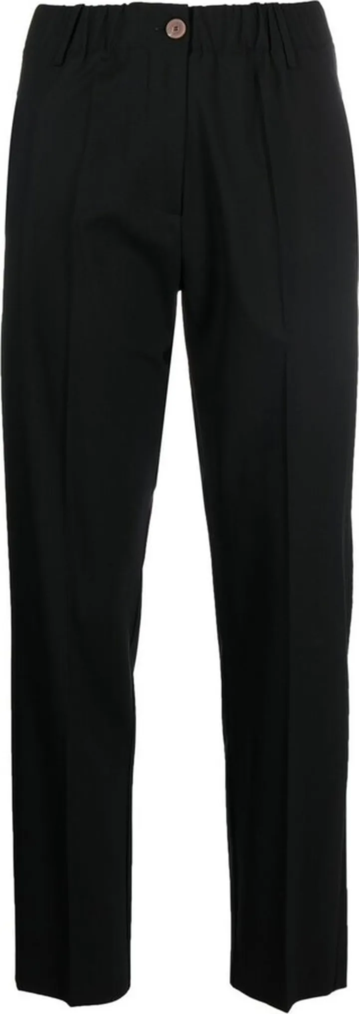 Straight-Leg Tailored Trousers