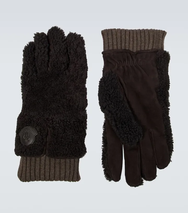 Shearling gloves