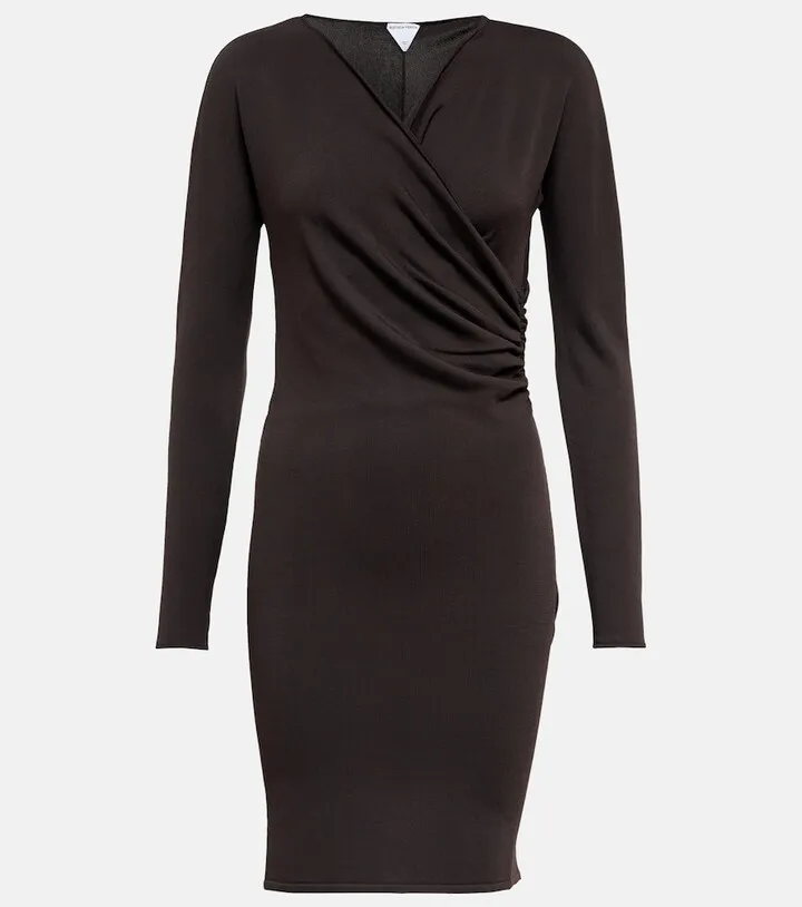 Ruched minidress